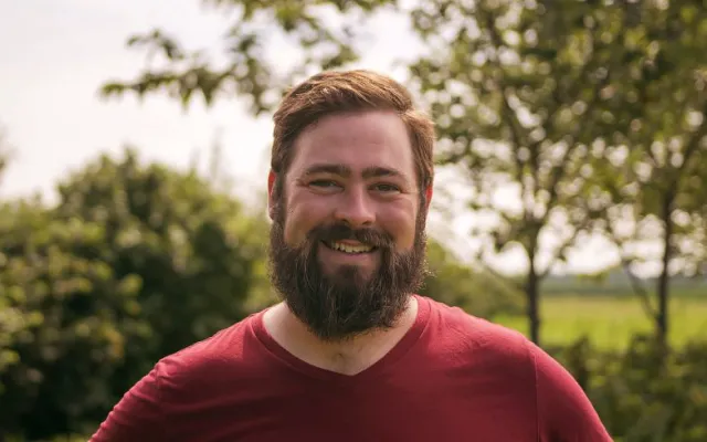 Eric Wolske, a member of Illinois’ Agroforestry for Food (A4F) team 