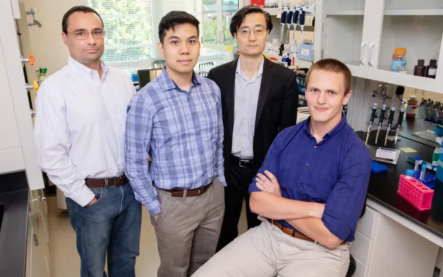 Illinois researchers adapted CRISPR gene-editing technology to help a cell skip over mutated portions of genes. 