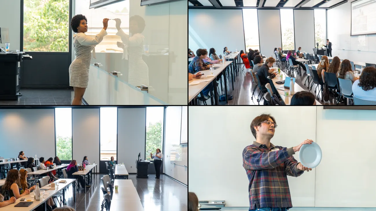 Collage of SPP presentations