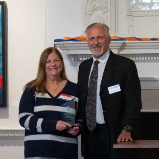 Becky Barker and Wojtek Chodzko-Zajko