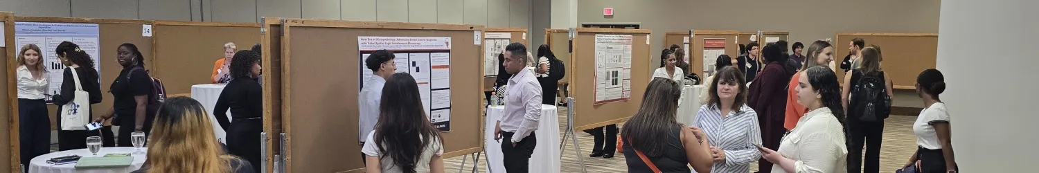 Students presenting at ISRS